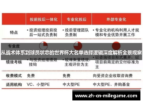从战术体系到球员状态的世界杯大名单选择逻辑深度解析全景观察